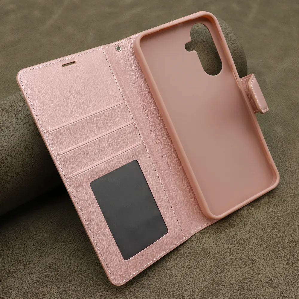 Futrola BI FOLD HANMAN II za Samsung A175F/A176B Galaxy A17 4G/5G svetlo roze