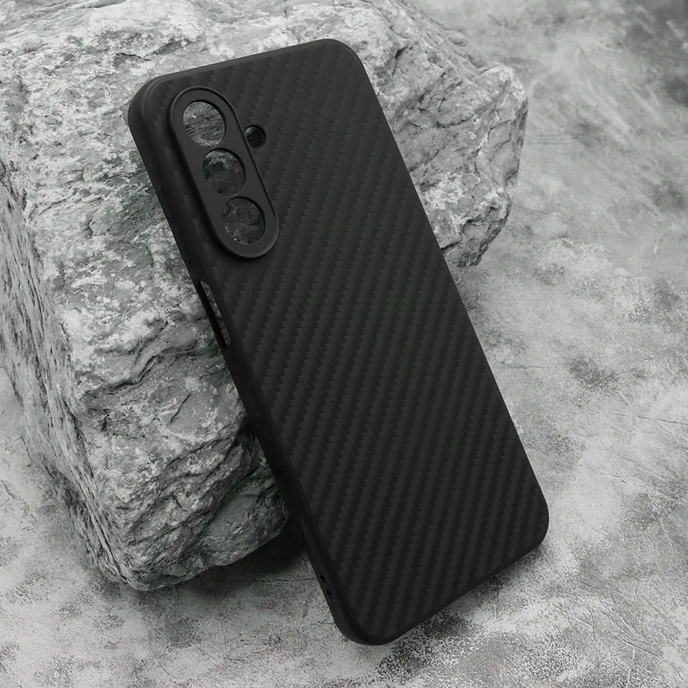 Futrola silikon CARBON LIGHT za Samsung A175F/A176B Galaxy A17 4G/5G crna