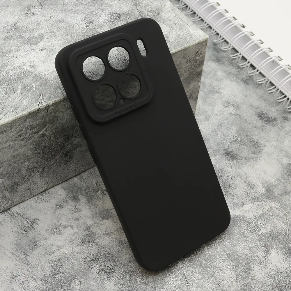 Futrola Silikon Pro Camera za Xiaomi 15 crna