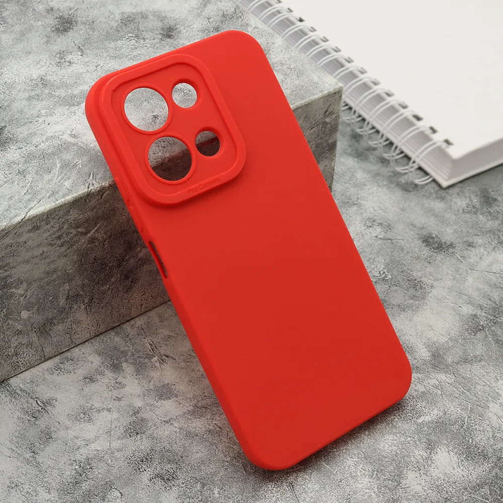 Futrola Silikon Pro Camera za Xiaomi Redmi 15C 4G 171mm (global) crvena