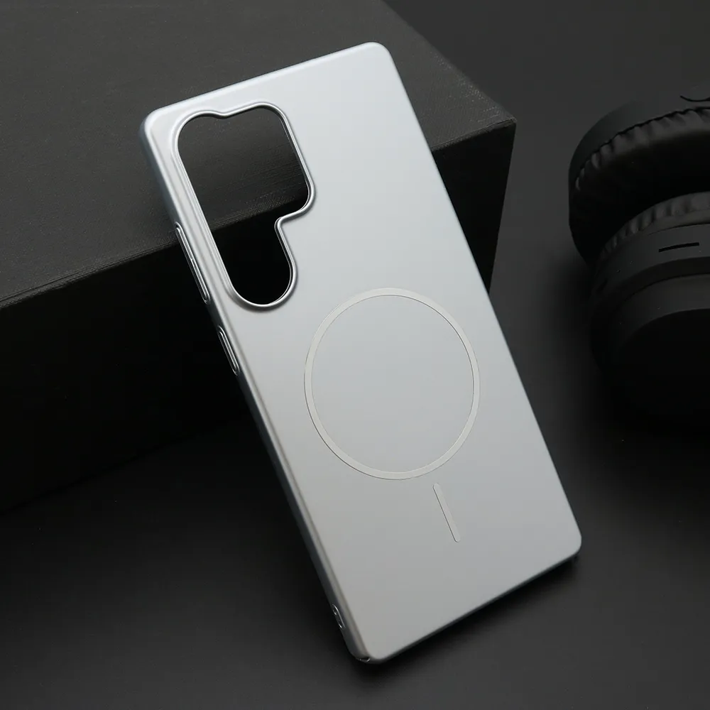 Futrola PURE MATTE MagSafe za Samsung S938B Galaxy S25 Ultra 5G srebrna