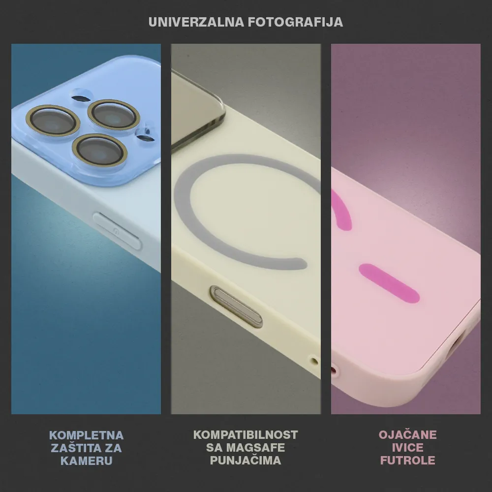 Futrola PASTELPOP MagSafe za iPhone 17 AIR (6.6) plava