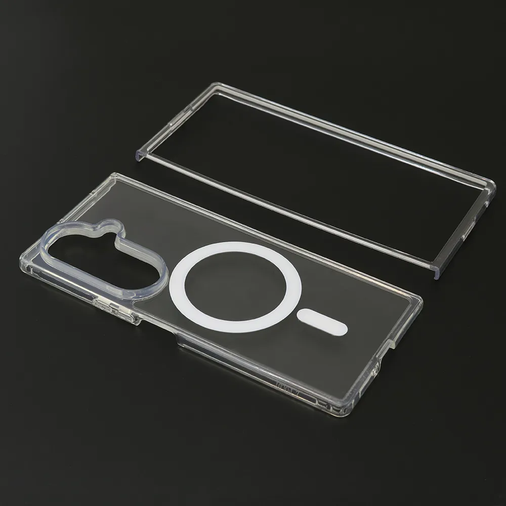 Futrola STANDARD MagSafe za Samsung F966B Galaxy Z Fold 7 providna (bela)