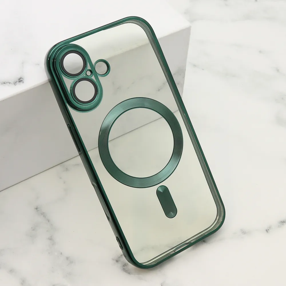 Futrola CAMERA PROTECT MAGSAFE za iPhone 17 (6.3) tamno zelena