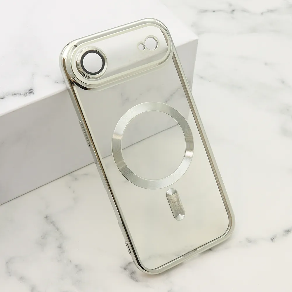 Futrola CAMERA PROTECT MAGSAFE II za iPhone 17 AIR (6.6) srebrna