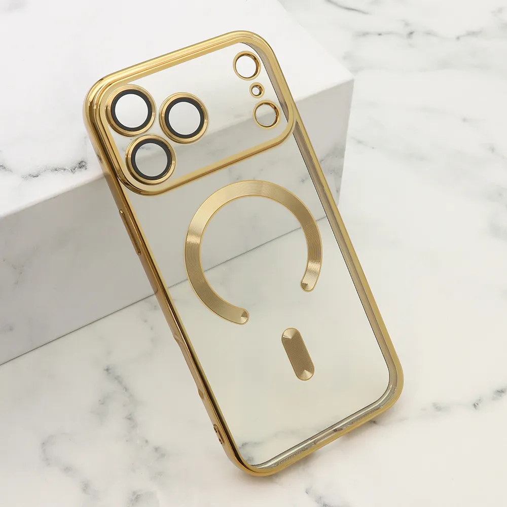 Futrola CAMERA PROTECT MAGSAFE II za iPhone 17 Pro Max (6.9) zlatna