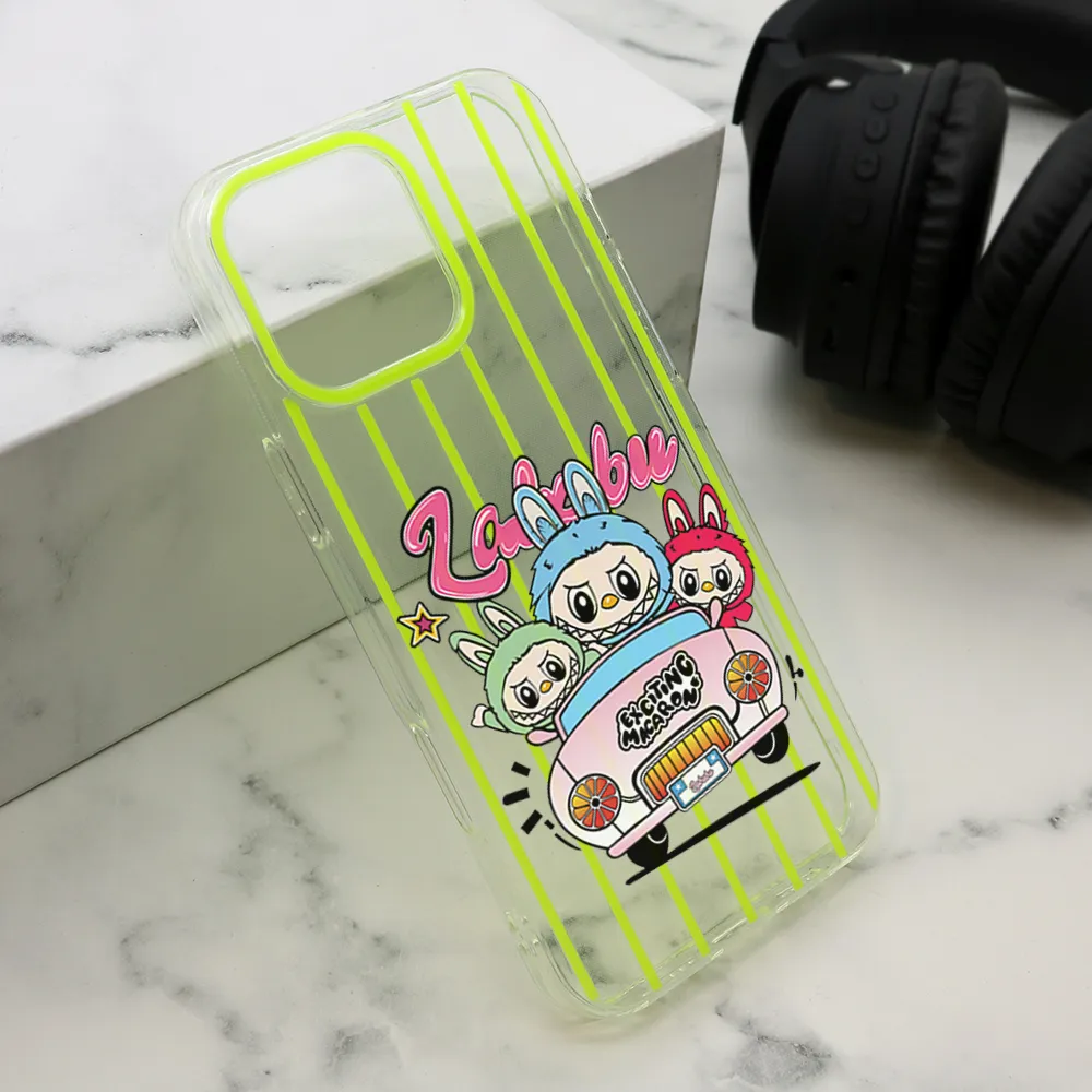 Futrola PRINT PARTY za iPhone 16 Pro Max (6.9) zuta LBB004