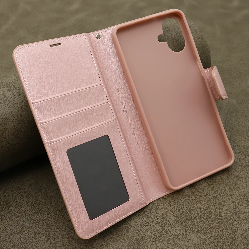Futrola BI FOLD HANMAN II za Samsung A075F Galaxy A07 svetlo roze