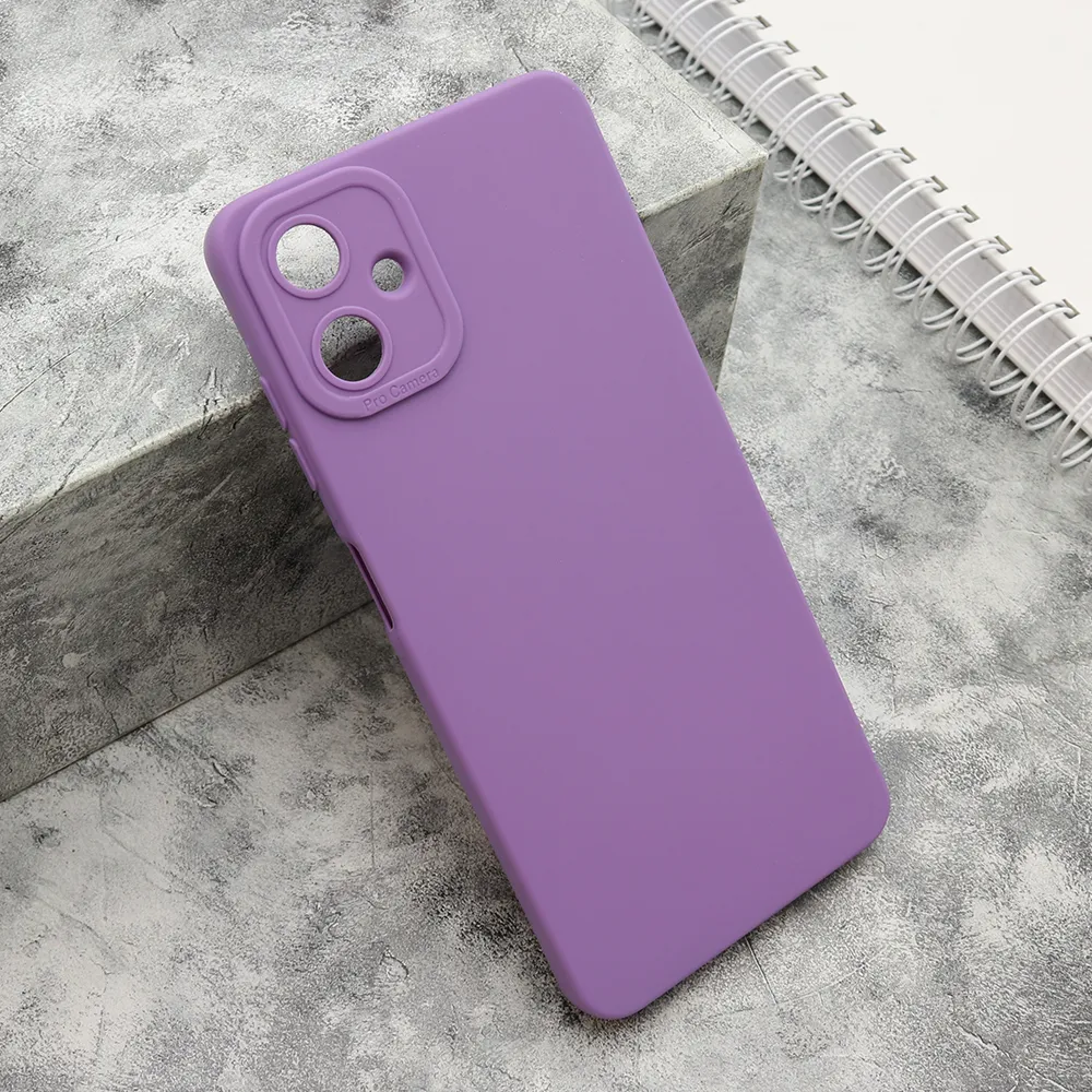 Futrola Silikon Pro Camera za Samsung A065F Galaxy A06 ljubicasta