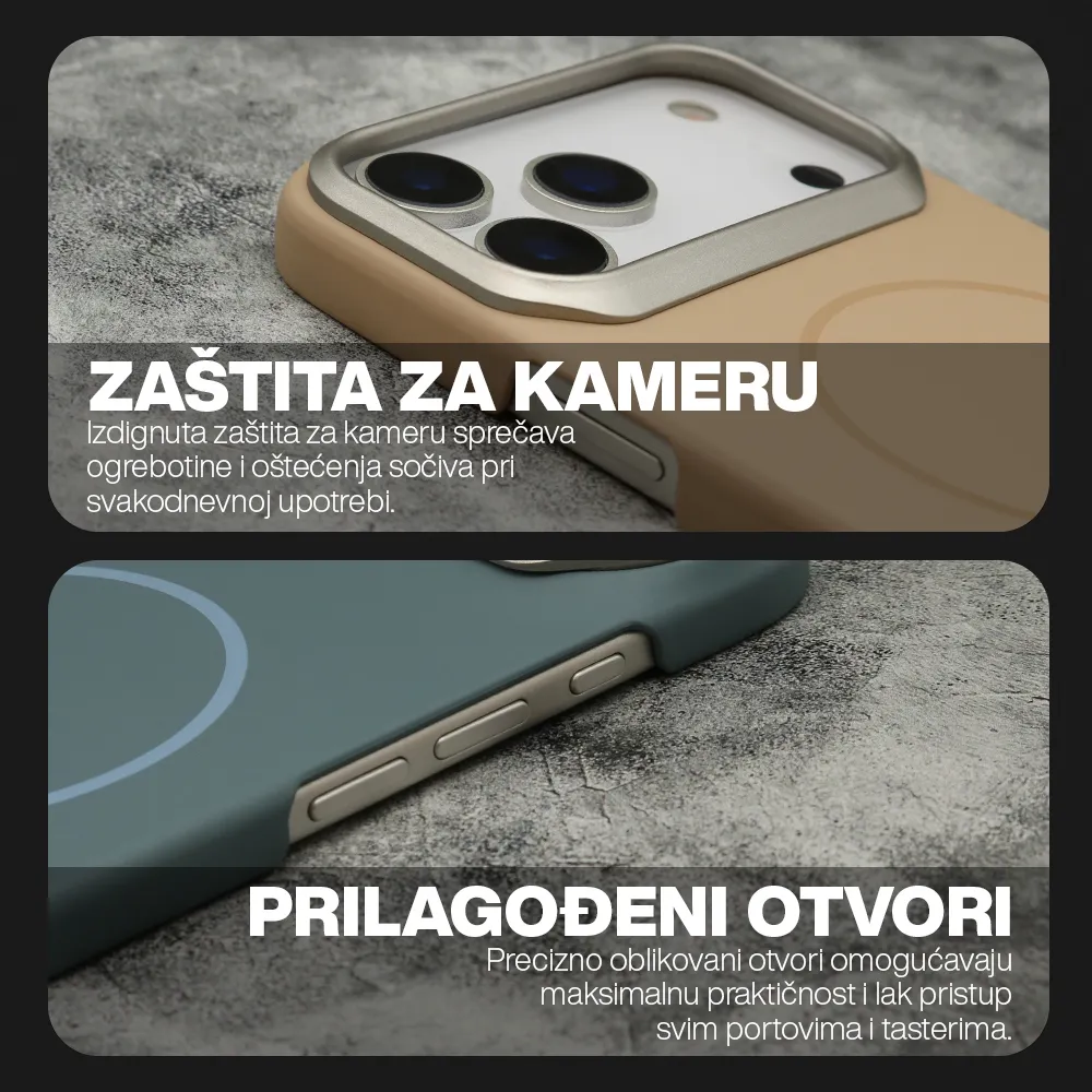 Futrola ARMOR PC MagSafe za iPhone 17 (6.3)  ljubicasta