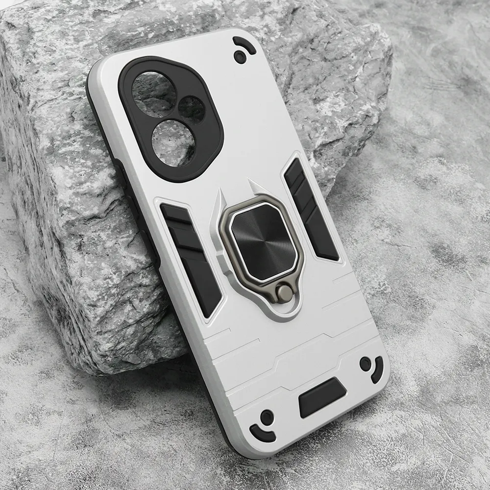 Futrola Square ring za Honor 400 siva
