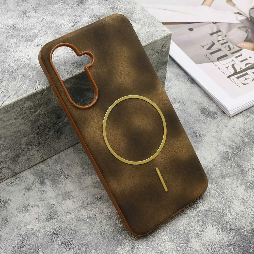 Futrola LUX SKIN MagSafe za Samsung A566B Galaxy A56 5G zlatna