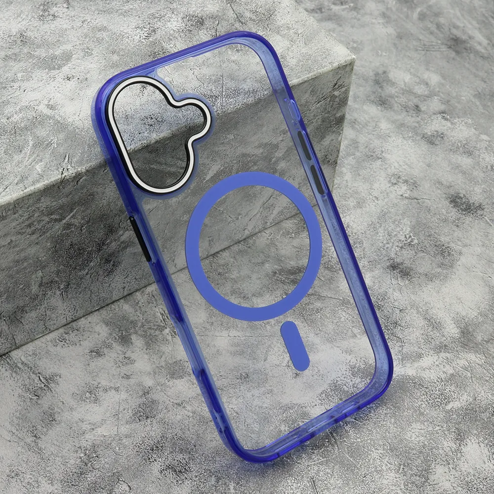 Futrola COLOR RING MagSafe za iPhone 17 (6.3) plava