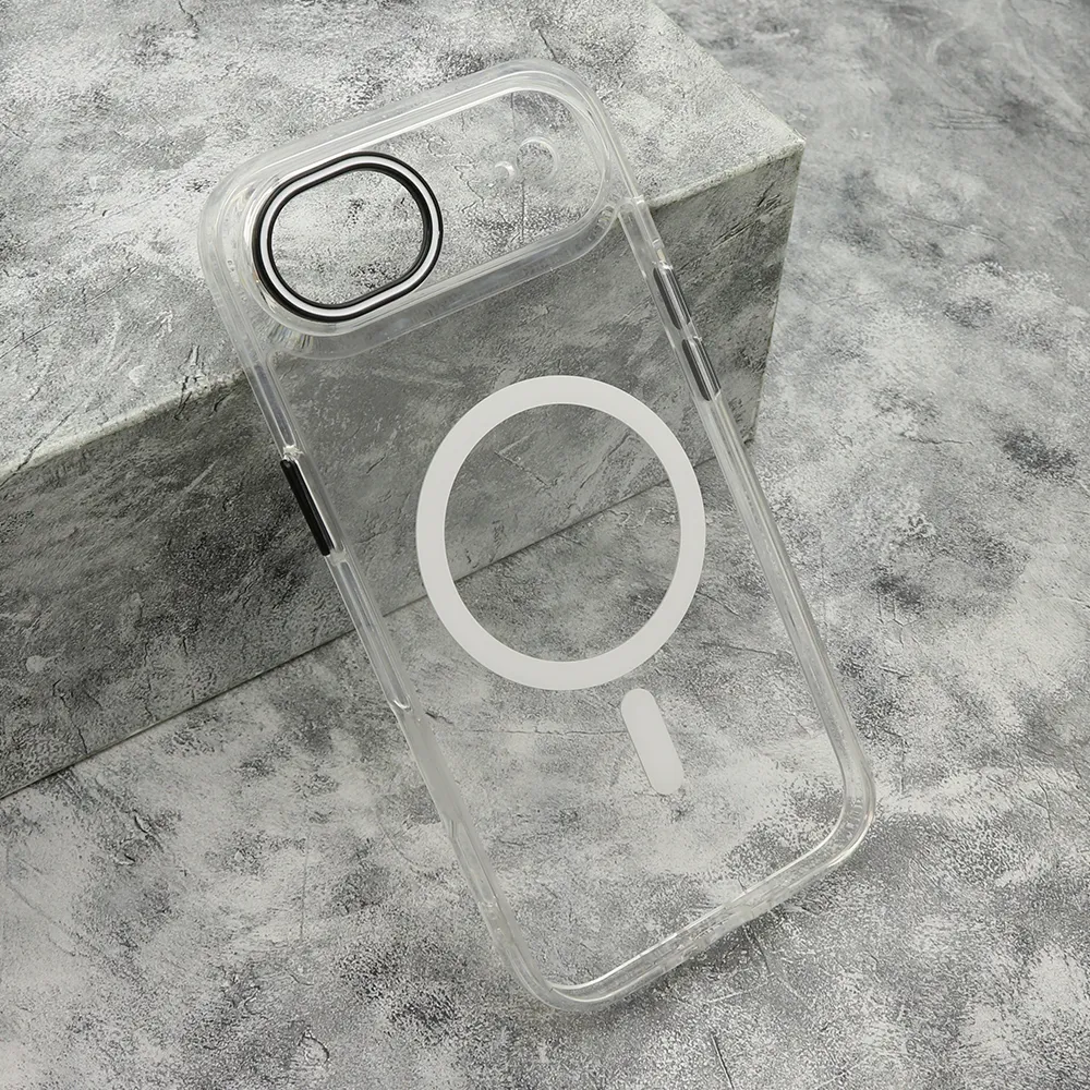Futrola COLOR RING MagSafe za iPhone 17 AIR (6.6) bela