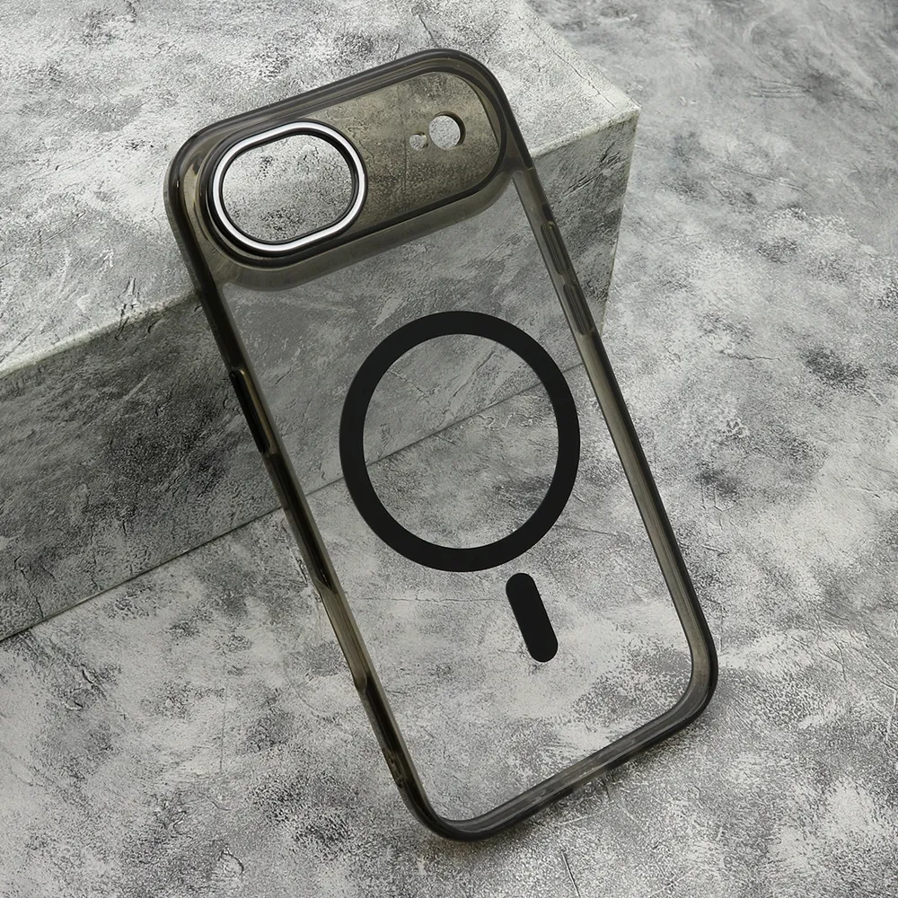 Futrola COLOR RING MagSafe za iPhone 17 AIR (6.6) crna