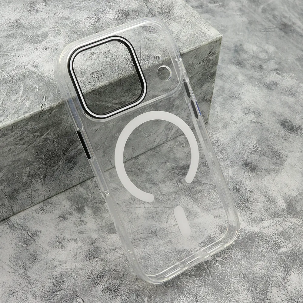 Futrola COLOR RING MagSafe za iPhone 17 Pro (6.3) bela