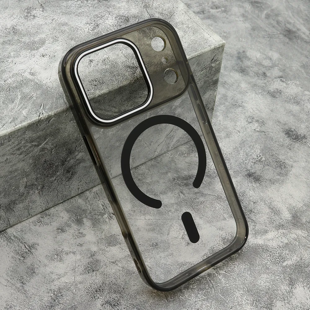 Futrola COLOR RING MagSafe za iPhone 17 Pro (6.3) crna