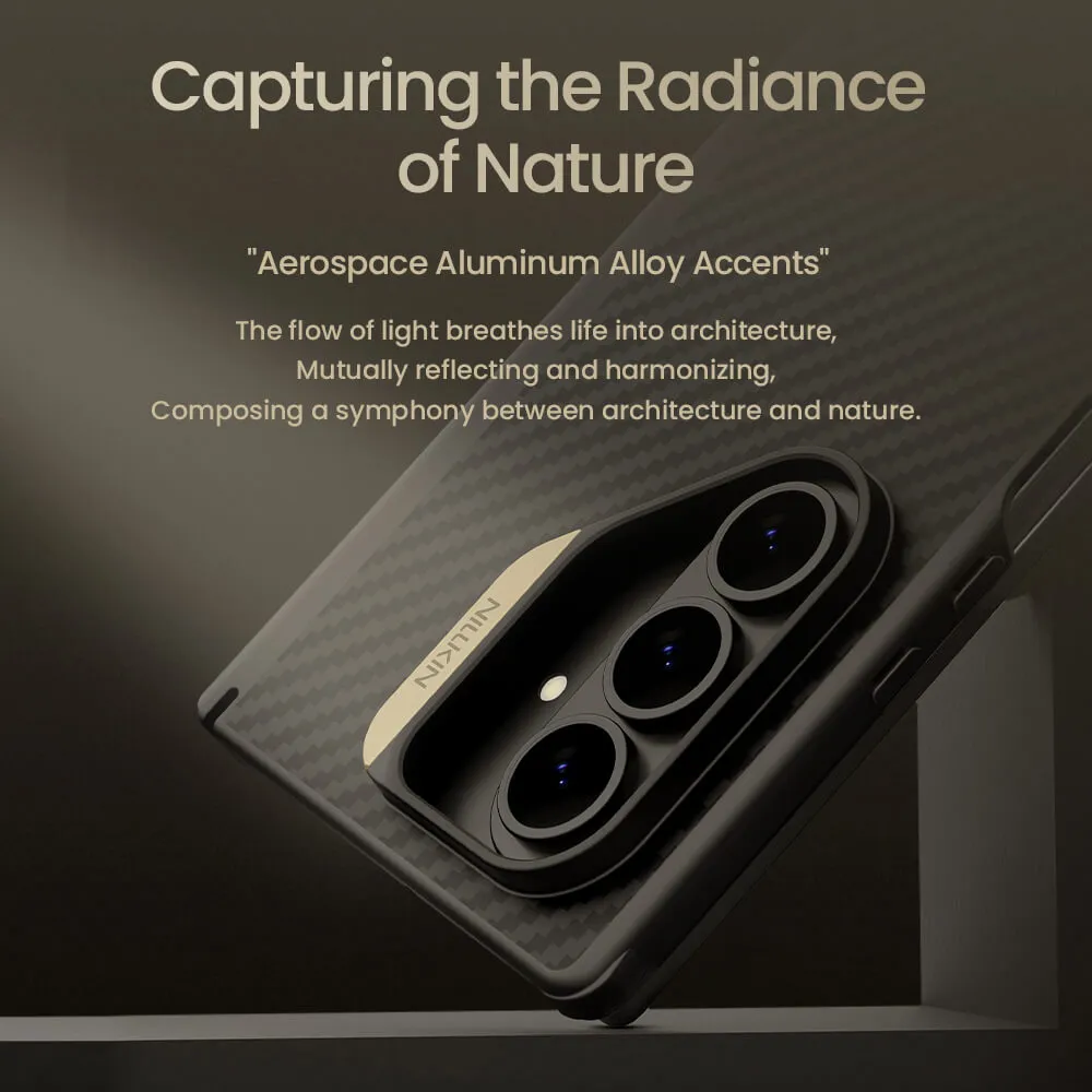 Futrola NILLKIN Synthetic Fiber Pro Magnetic case za Samsung F966B Galaxy Z Fold 7 5G crna