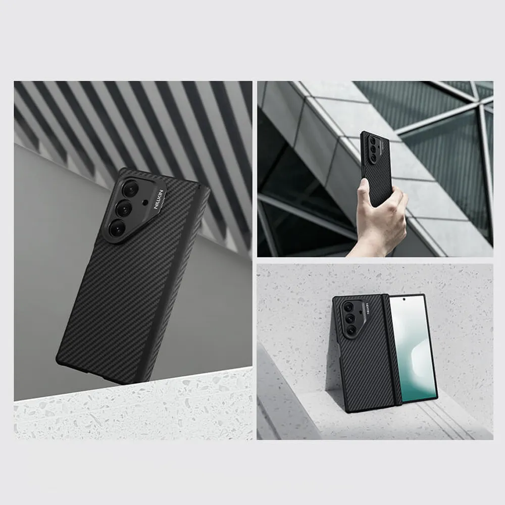 Futrola NILLKIN Carboprop magnetic case za Samsung F966B Galaxy Z Fold 7 5G crna