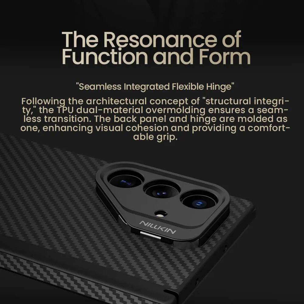 Futrola NILLKIN Carboprop magnetic case za Samsung F966B Galaxy Z Fold 7 5G crna