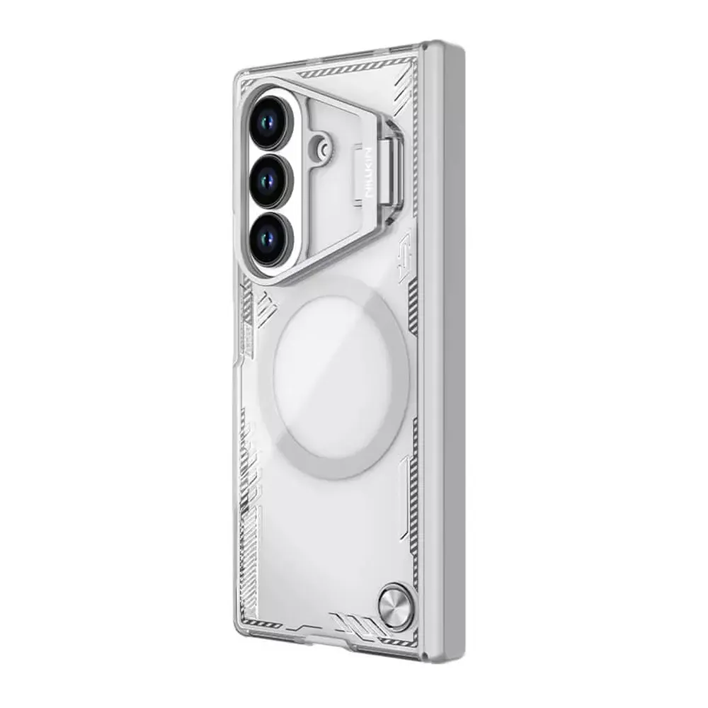 Futrola NlLLKlN lceblade Prop magnetic case za Samsung F9668 Galaxy Z Fold 7 5G bela