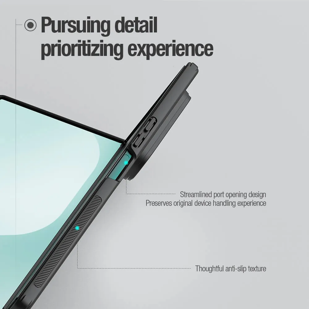 Futrola NILLKIN Frosted Shield Fold Magnetic case za Samsung F966B Galaxy Z Fold 7 5G crna