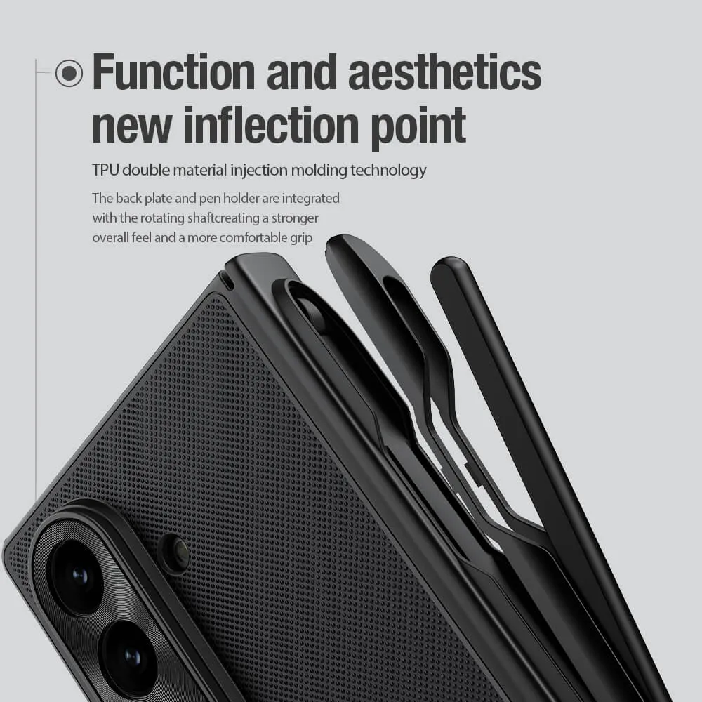 Futrola NILLKIN Frosted Shield Fold Magnetic case za Samsung F966B Galaxy Z Fold 7 5G (with pen) crna