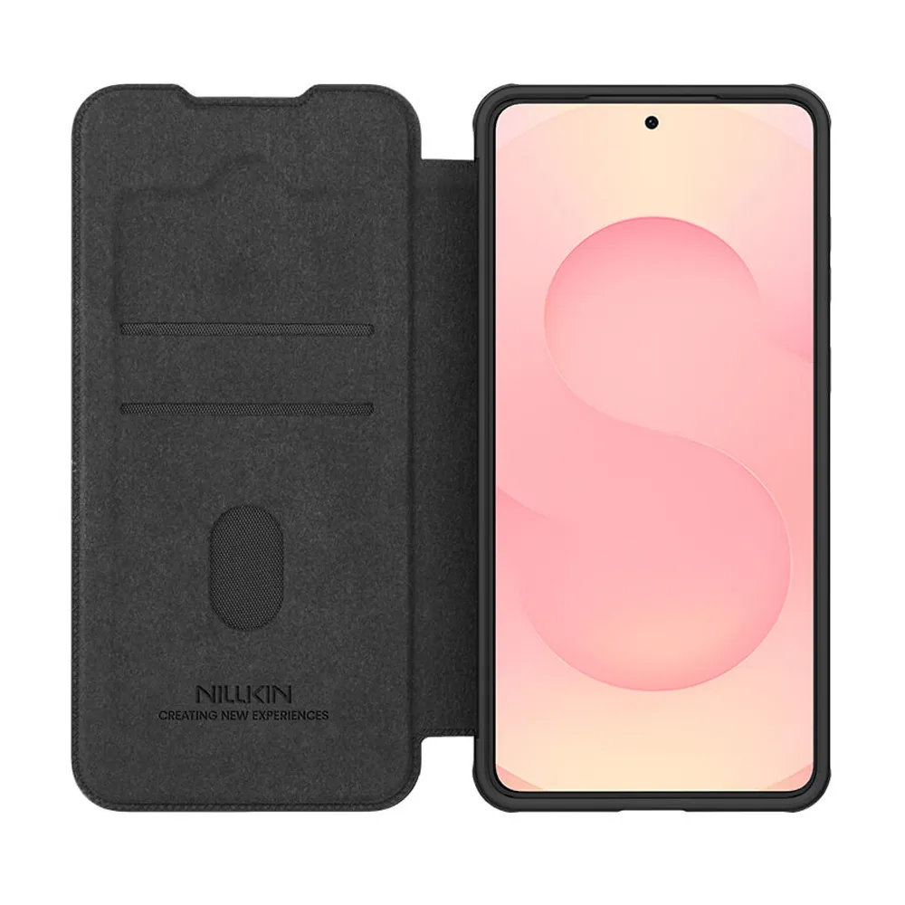 Futrola NILLKIN QIN Pro za Samsung S937B Galaxy S25 Edge 5G crna