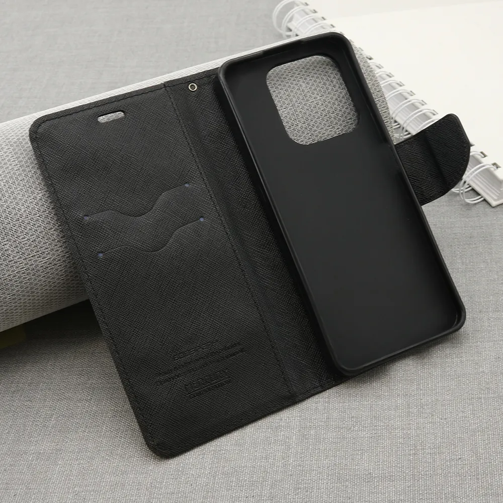 Futrola BI FOLD MERCURY za Honor X7d/Honor Smart 400 4G crna