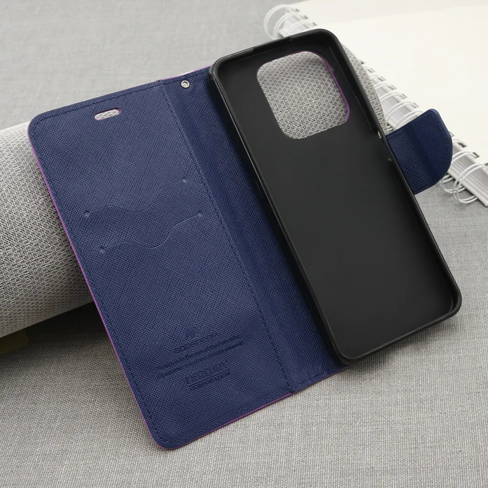 Futrola BI FOLD MERCURY za Honor X7d/Honor Smart 400 4G ljubicasta