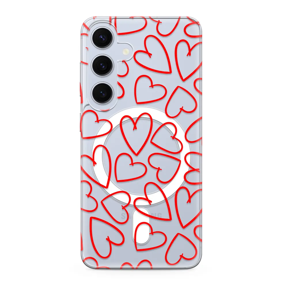 Futrola silikonska PRINT MagSafe za Samsung S921B Galaxy S24 5G my love
