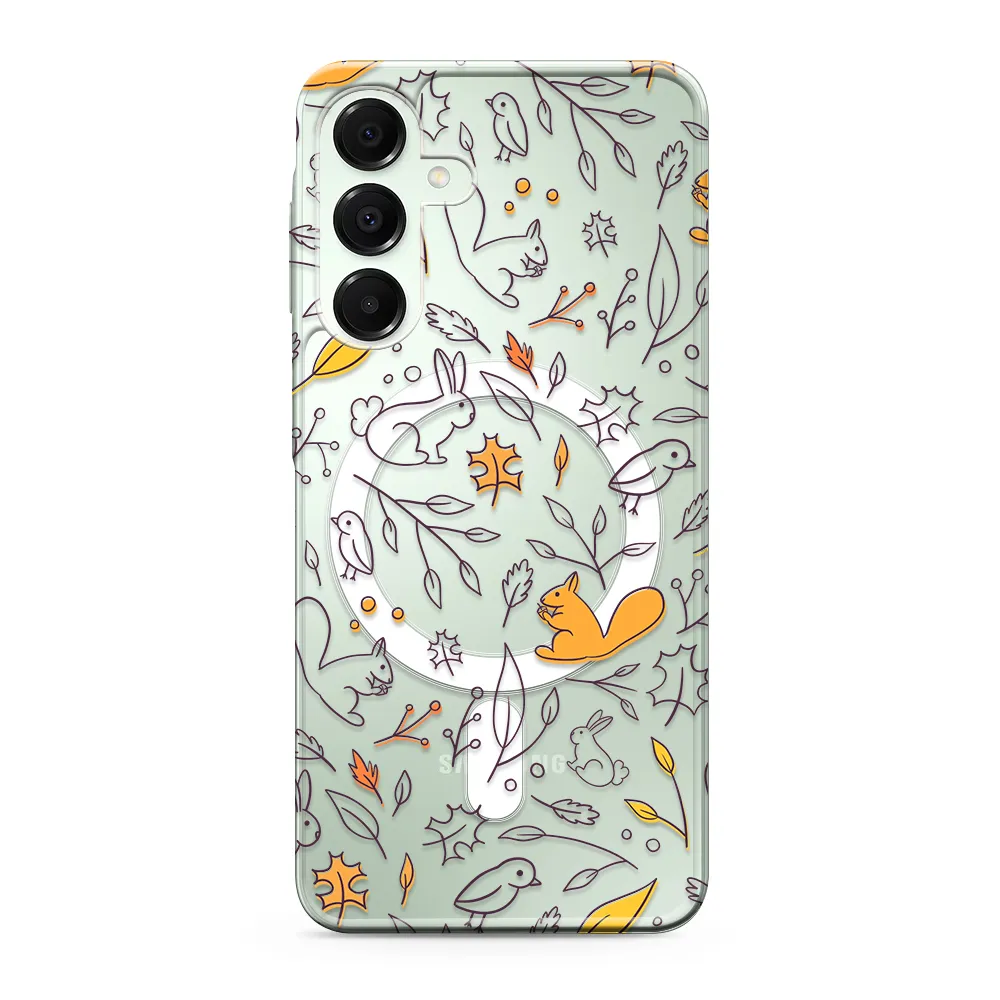 Futrola silikonska PRINT MagSafe za Samsung A165F/A166B Galaxy A16 4G/A16 5G autumn