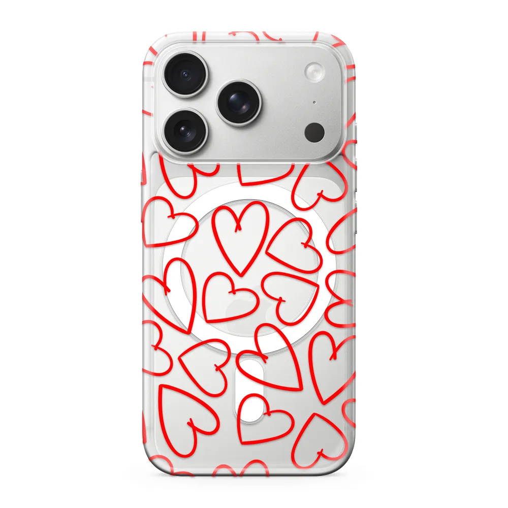 Futrola silikonska PRINT MagSafe za iPhone 17 Pro (6.3) my love