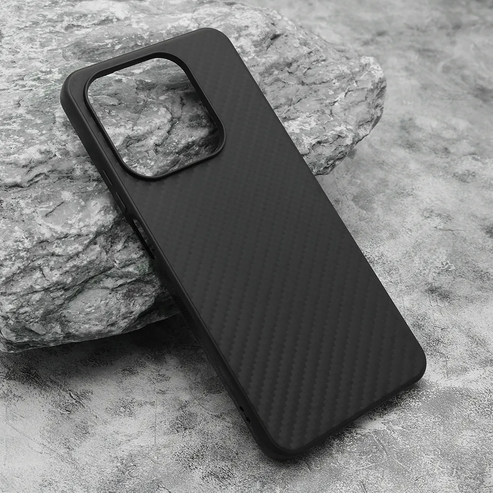 Futrola silikon CARBON LIGHT za Honor X7d/Honor Smart 400 4G crna
