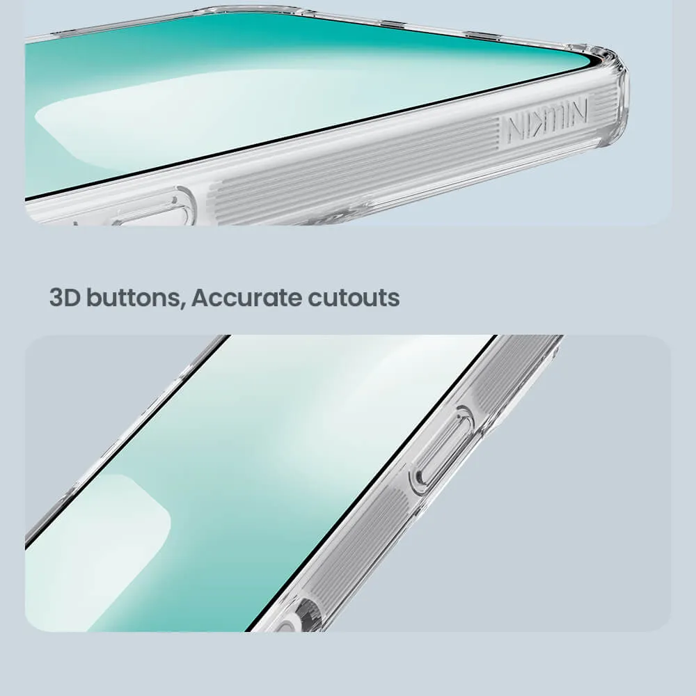 Futrola NILLKIN Nature Pro Magnetic za iPhone 17 (6.3) bela