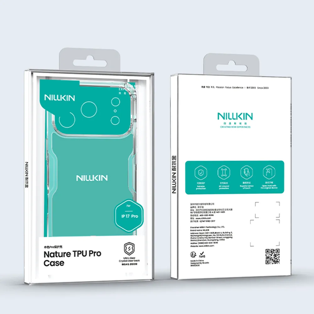 Futrola NILLKIN Nature Pro Magnetic za iPhone 17 Pro (6.3) bela