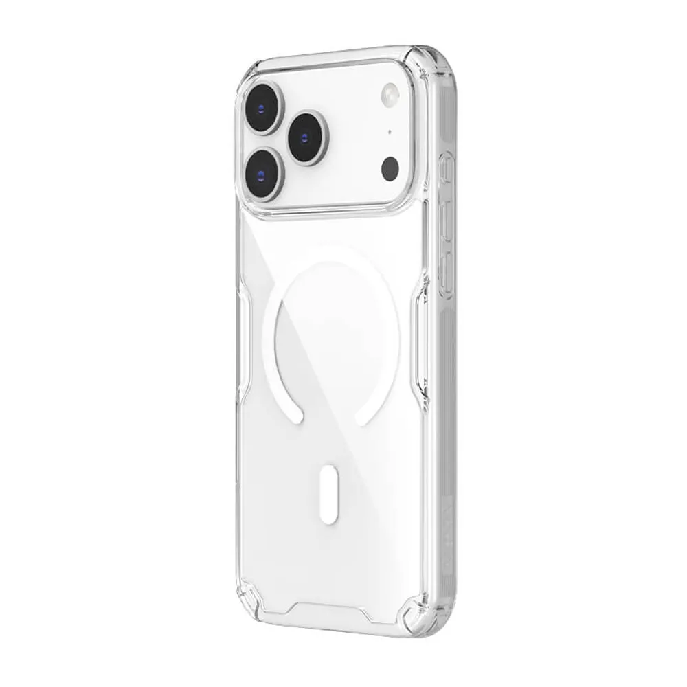 Futrola NILLKIN Nature Pro Magnetic za iPhone 17 Pro Max (6.9) bela