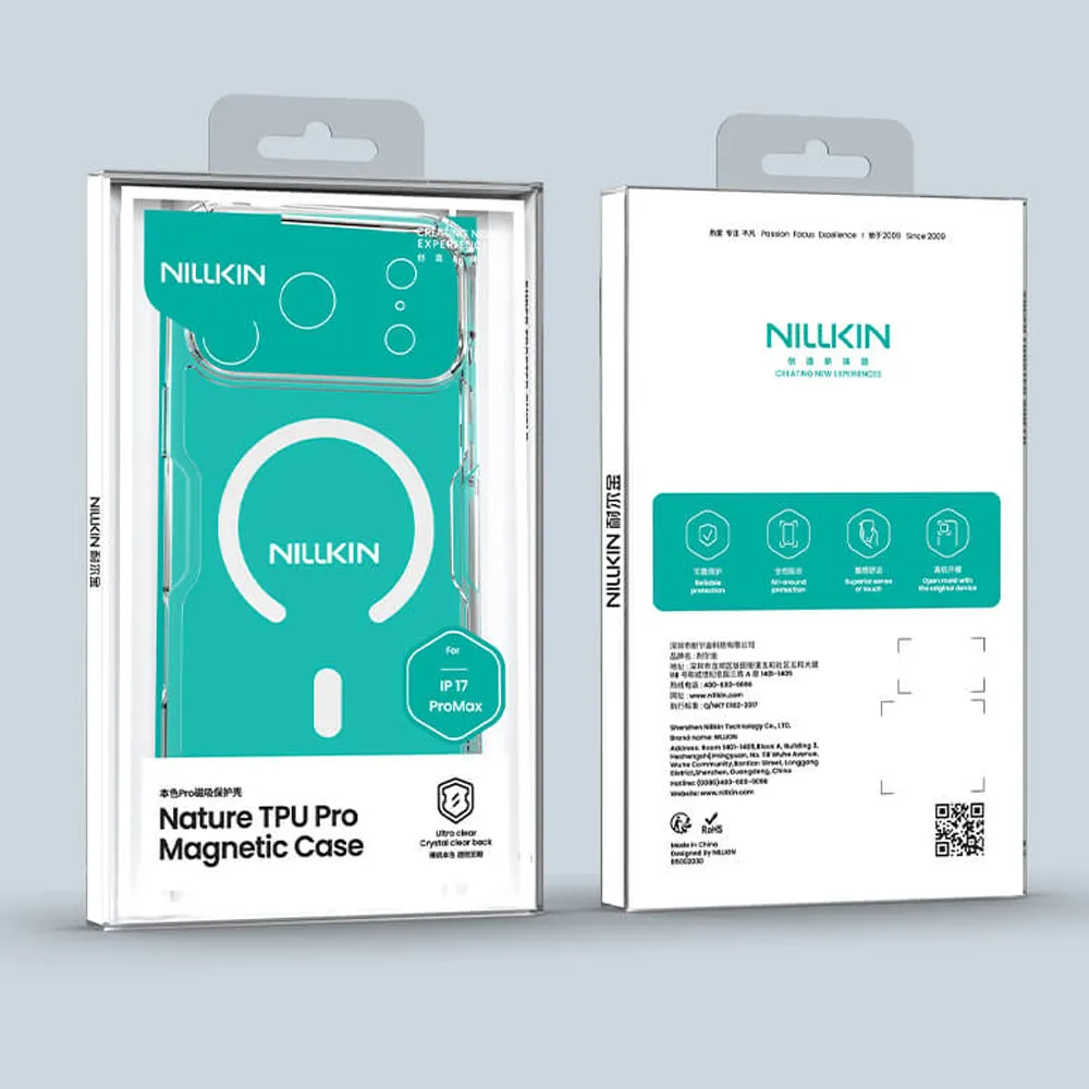 Futrola NILLKIN Nature Pro Magnetic za iPhone 17 Pro Max (6.9) bela