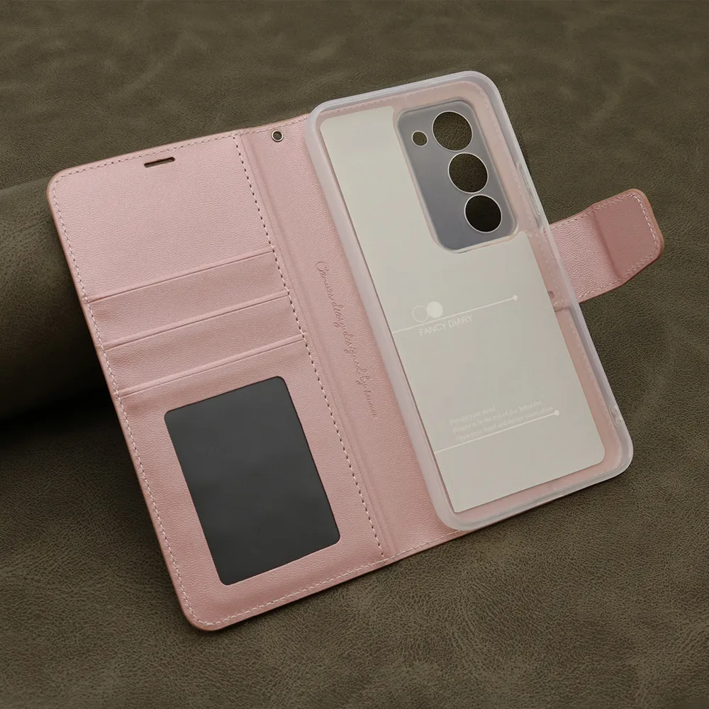 Futrola BI FOLD HANMAN II za Xiaomi Redmi 15 4G 171mm (EU) svetlo roze