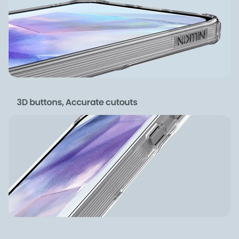 Futrola NILLKIN Nature Pro za Samsung A566B Galaxy A56 5G bela