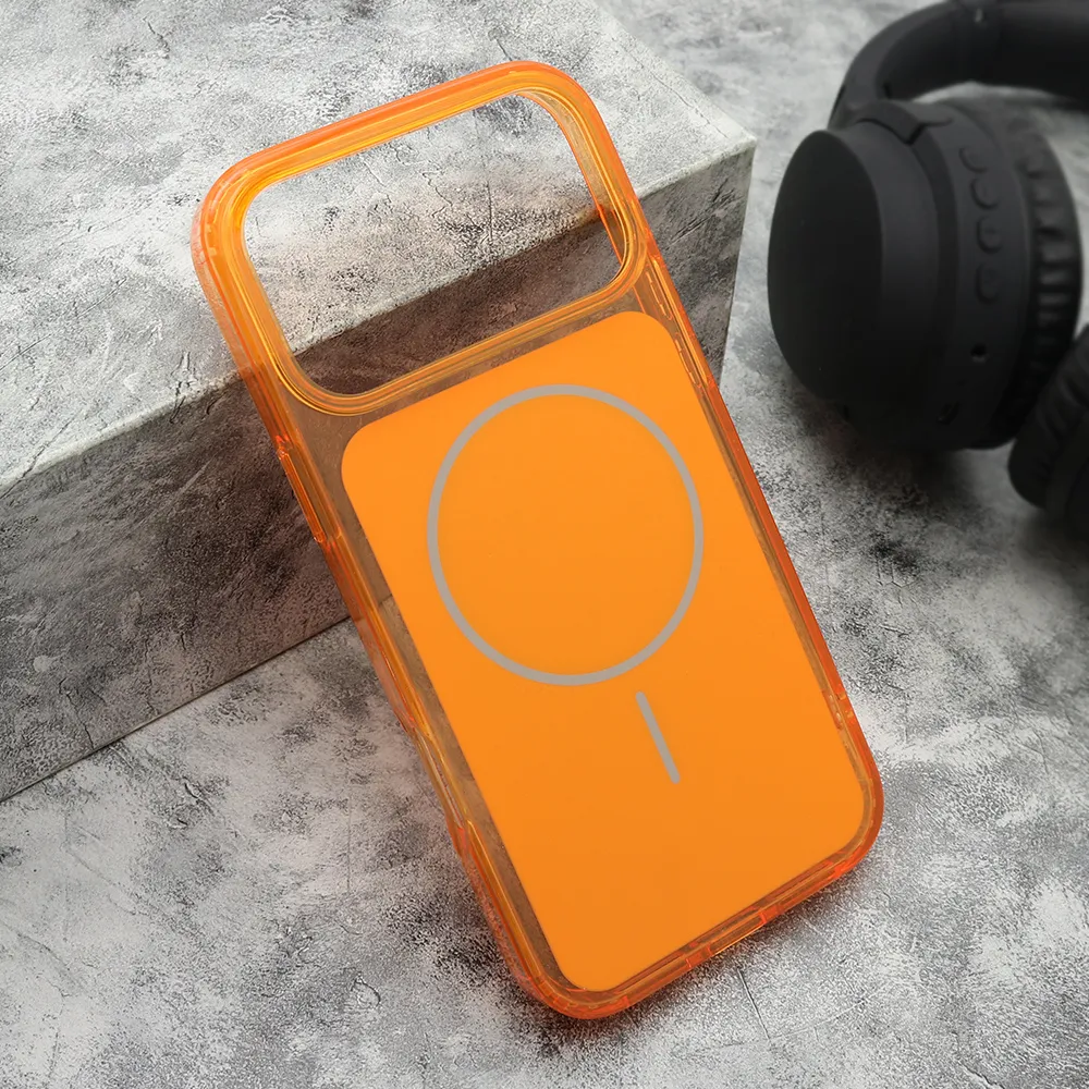 Futrola AMBER SHINE MagSafe za iPhone 17 Pro Max (6.9) narandzasta