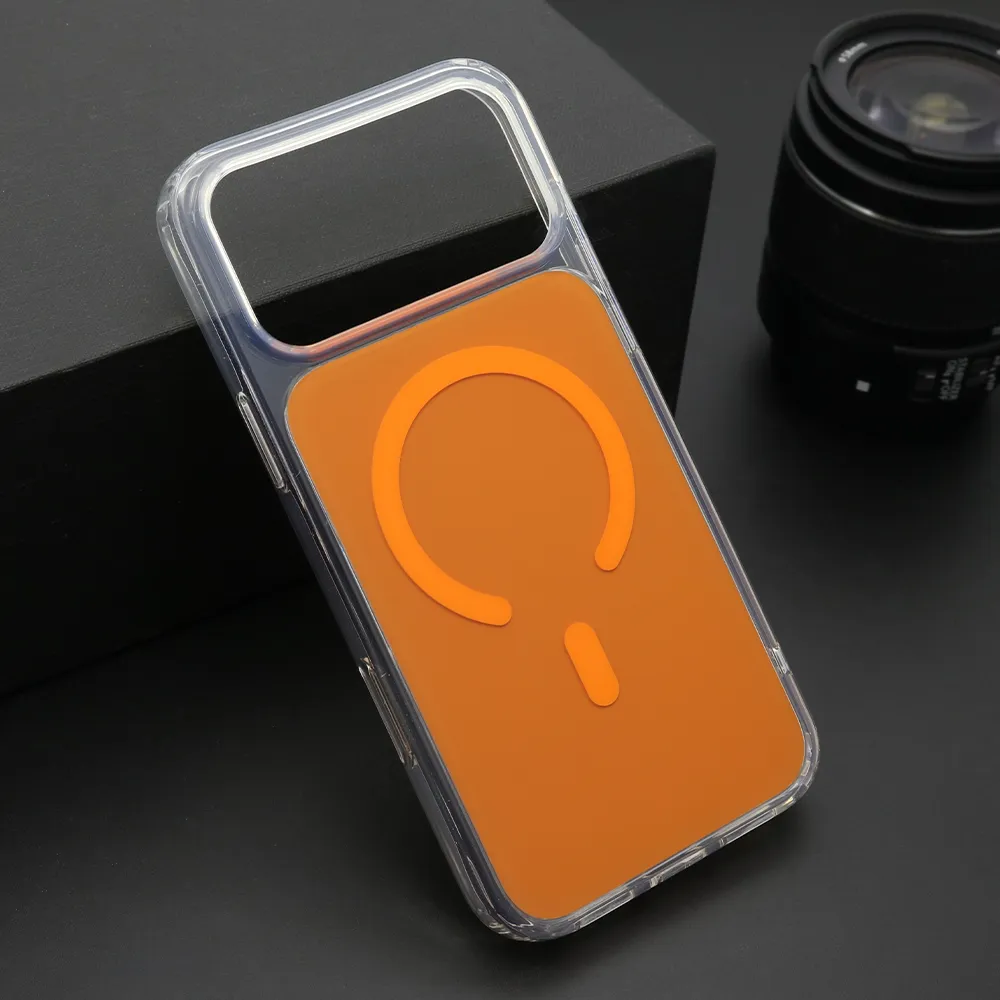 Futrola AMBER COLOR MagSafe za iPhone 17 Pro Max (6.9) narandzasta