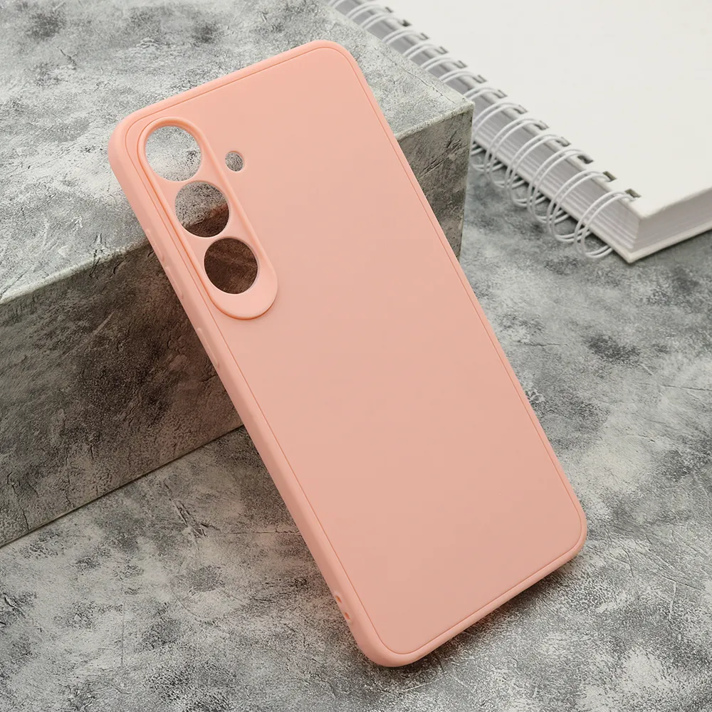 Futrola Soft 3D camera za Samsung S731B Galaxy S25 FE roze