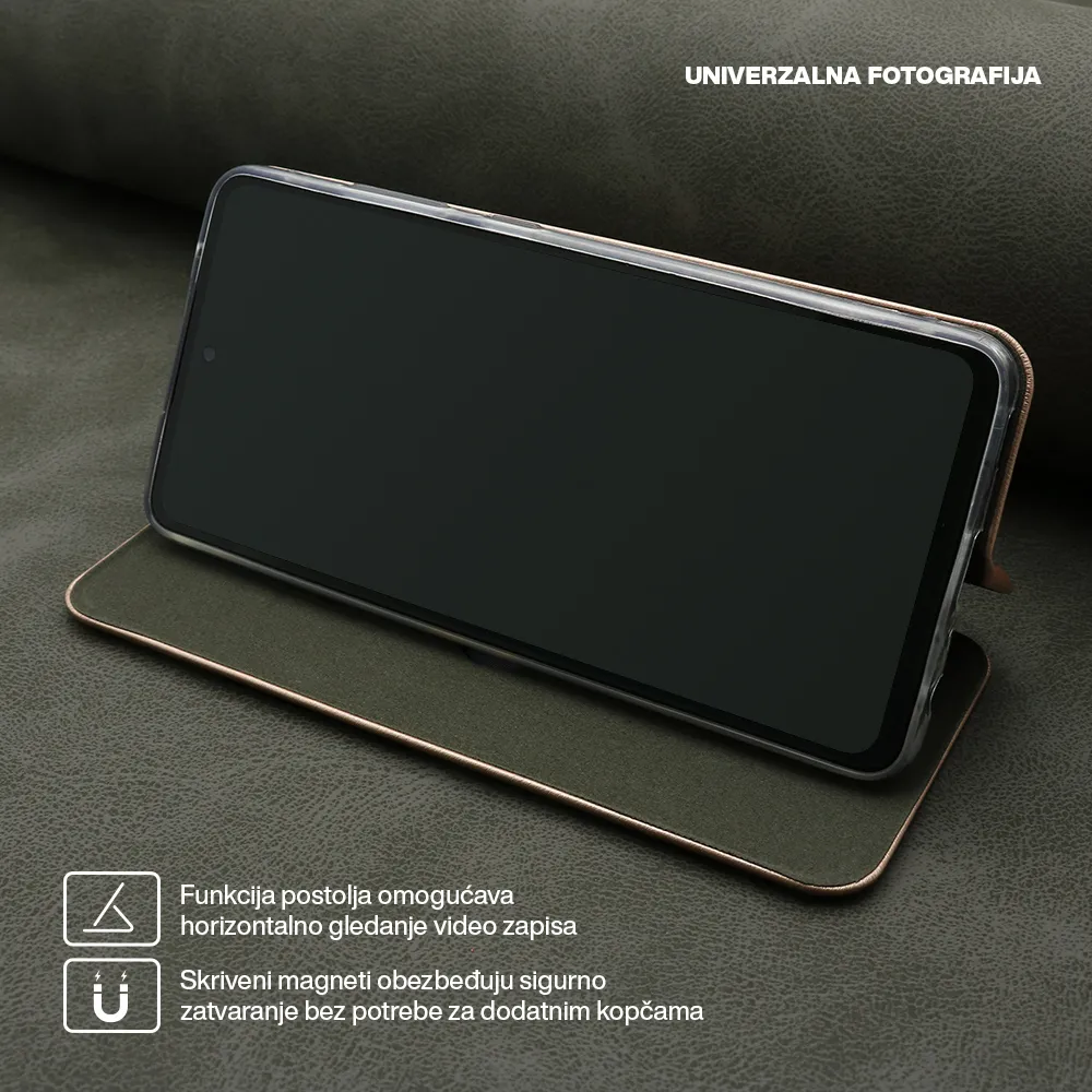 Futrola BI FOLD Ihave za Samsung A576B Galaxy A57 5G roze