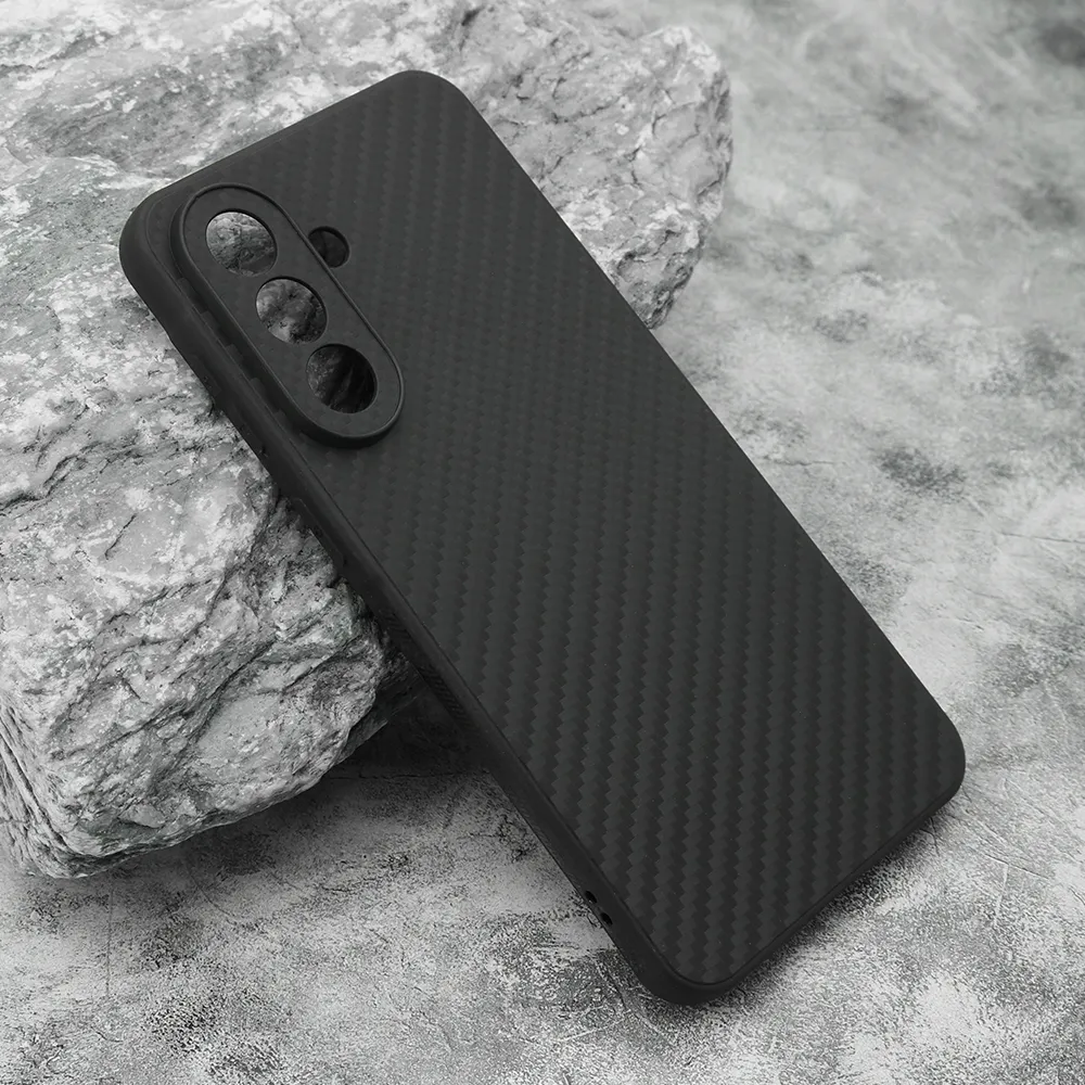 Futrola silikon CARBON LIGHT za Samsung A576B Galaxy A57 5G crna