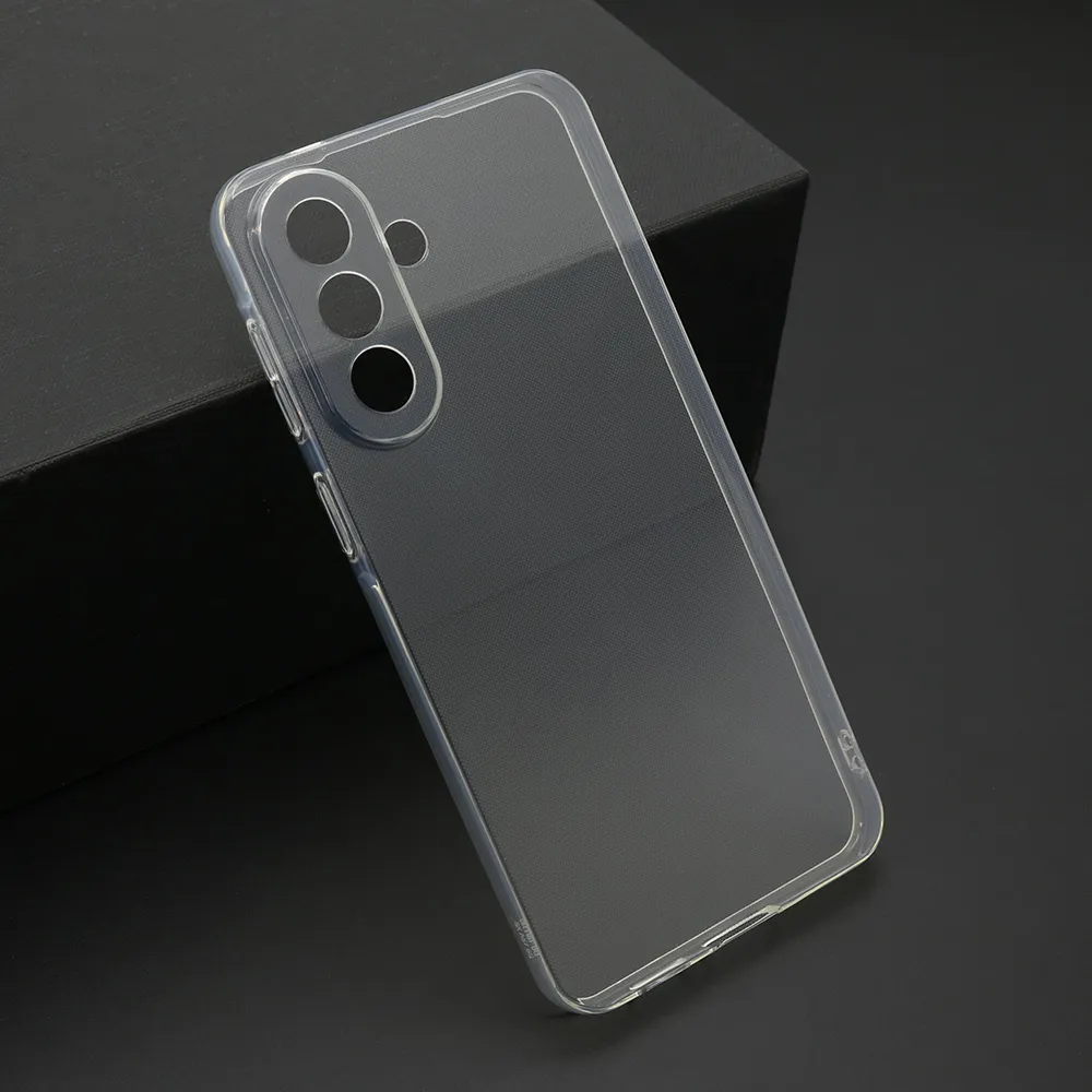 Futrola ULTRA TANKI PROTECT silikon za Samsung A576B Galaxy A57 5G providna (bela)