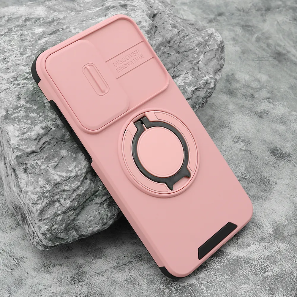 Futrola DEFENDER CAMSHIELD za Samsung A376B Galaxy A37 5G roze