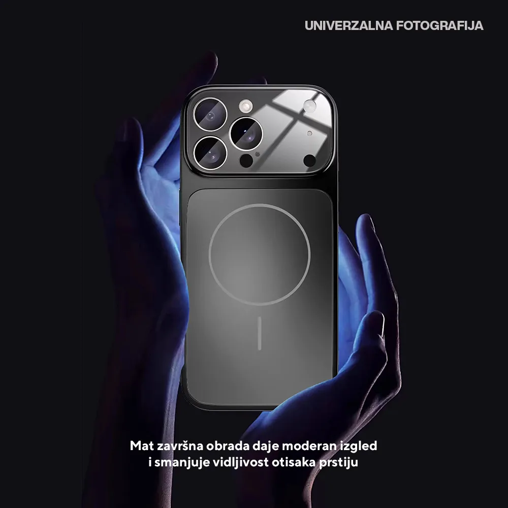 Futrola DEFINE MagSafe za iPhone 16 Pro (6.3) crna