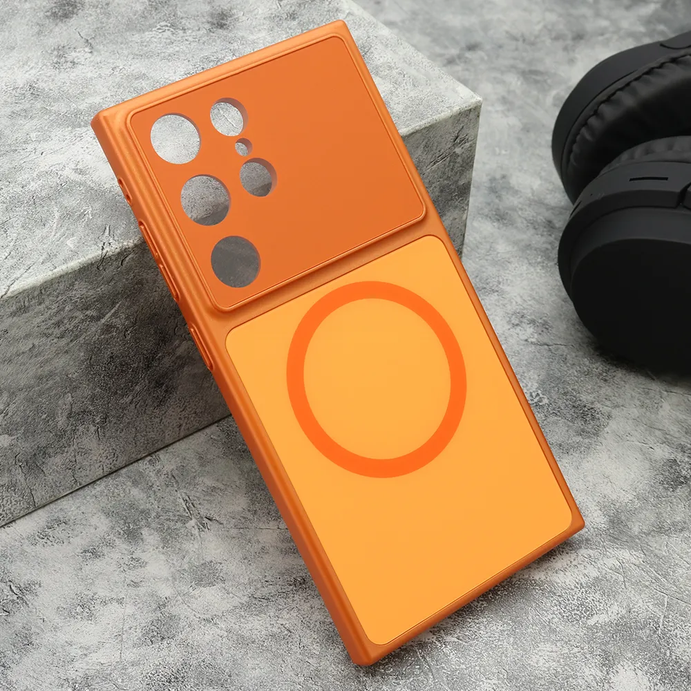 Futrola DEFINE MagSafe za Samsung S938B Galaxy S25 Ultra 5G narandzasta