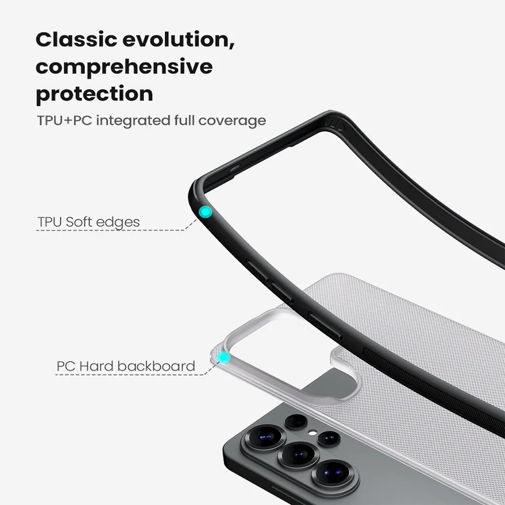 Futrola Nillkin Super Frost Pro za Samsung S948B Galaxy S26 Ultra 5G providno crna